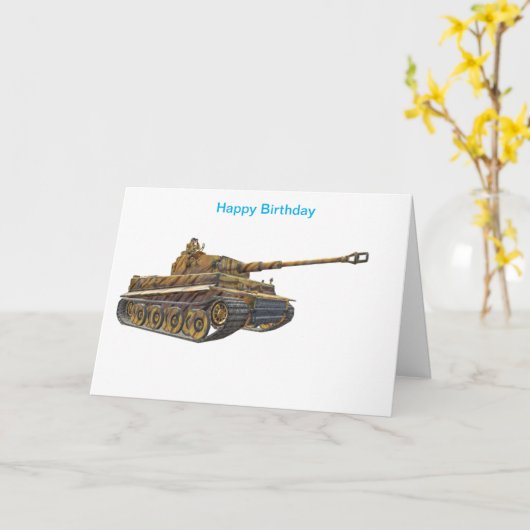 Carte d'anniversaire (Fleur jaune)
