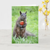 Carte d'anniversaire (Fleur jaune)