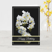 Carte d'anniversaire (Fleur jaune)