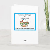 CARTE D'ANNIVERSAIRE (Dos)