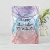 carte d'anniversaire (Debout devant)