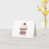 Carte d'anniversaire (Fleur jaune)