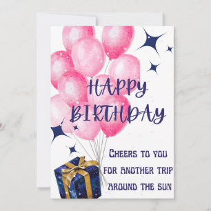 Carte d'anniversaire