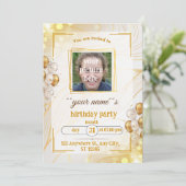 carte d'anniversaire (Debout devant)