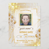 carte d'anniversaire (Devant / Derrière)
