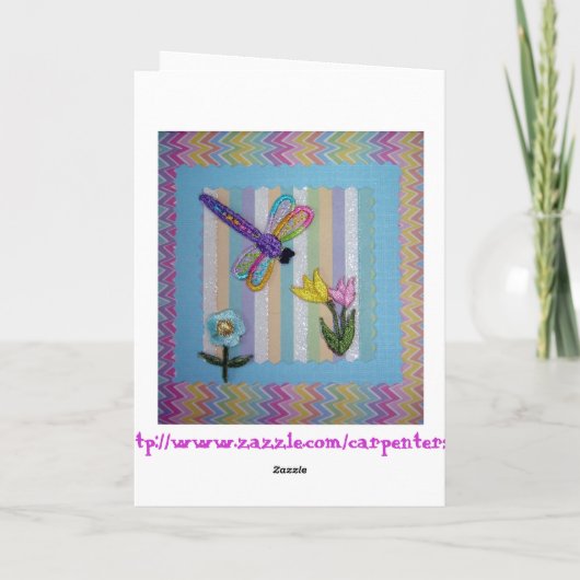 Carte d'anniversaire (Dos)