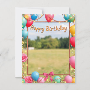 Carte d'anniversaire