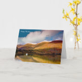 Carte d'anniversaire (Fleur jaune)