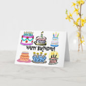 carte d'anniversaire (Fleur jaune)