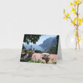 Carte d'anniversaire (Fleur jaune)