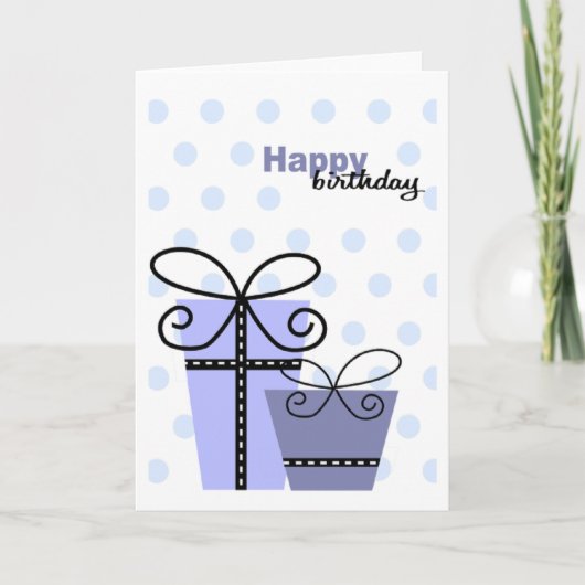 Carte d'anniversaire (Devant)