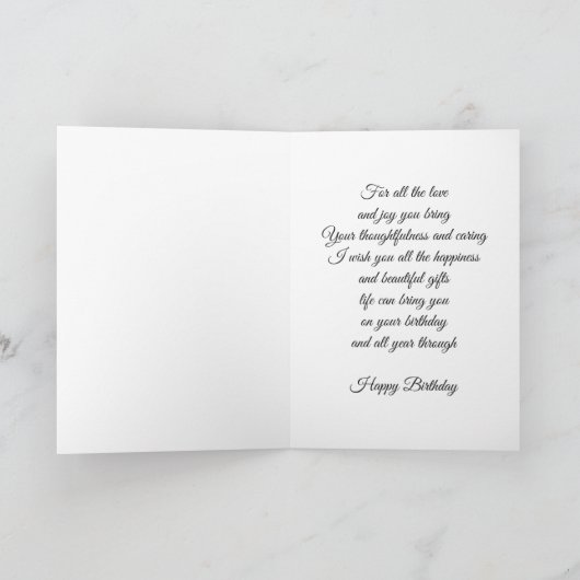 Carte d'anniversaire (Intérieur)