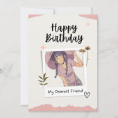 Carte d'anniversaire (Devant)