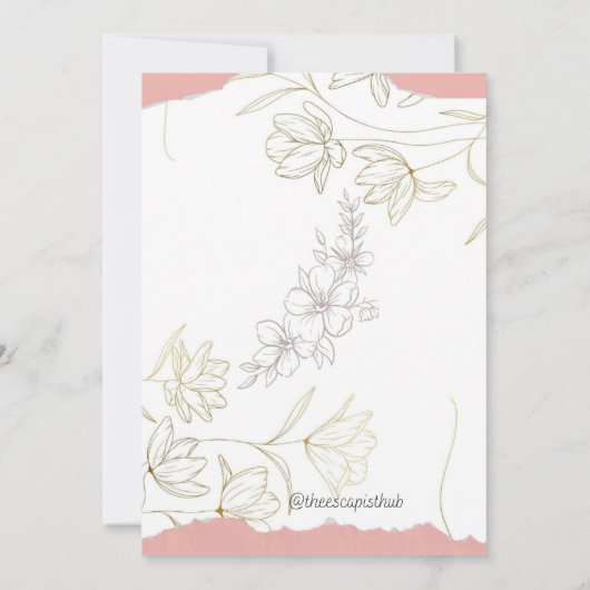 Carte d'anniversaire (Dos)