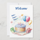 Carte d'anniversaire (Devant)