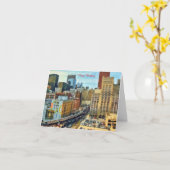 Carte d'anniversaire (Fleur jaune)