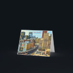 Carte d'anniversaire<br><div class="desc">Ville de Chicago pour carte d'anniversaire</div>