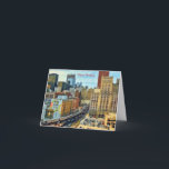 Carte d'anniversaire<br><div class="desc">Ville de Chicago pour carte d'anniversaire</div>