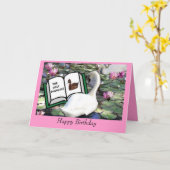 CARTE D'ANNIVERSAIRE (Fleur jaune)