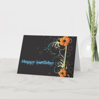 Carte d'anniversaire