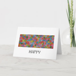 Carte d'anniversaire