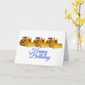 Carte d'anniversaire (Fleur jaune)