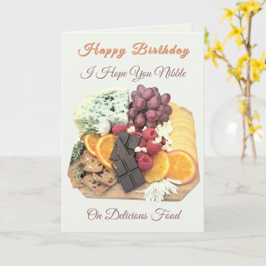 Carte d'anniversaire (Fleur jaune)