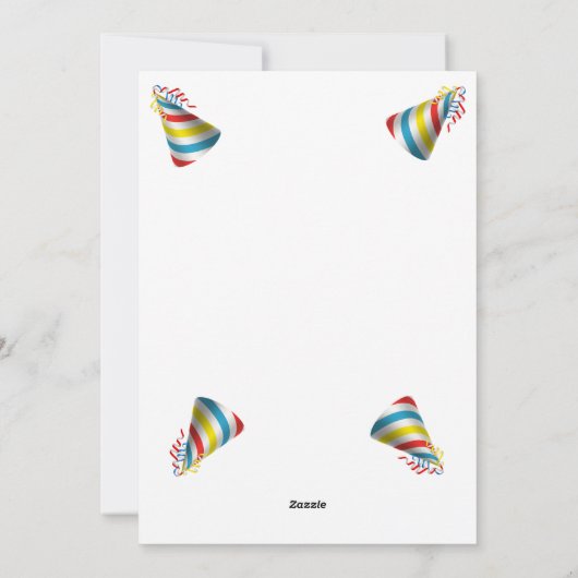 carte d'anniversaire (Dos)