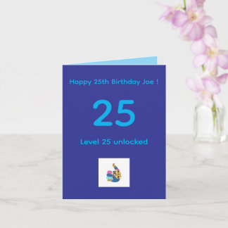 Carte d'anniversaire