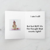 Carte d'anniversaire (Intérieur)