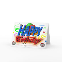 Carte d'anniversaire