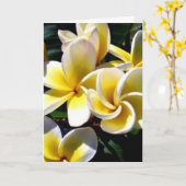 carte d'anniversaire (Fleur jaune)