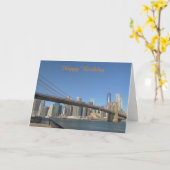 Carte d'anniversaire (Fleur jaune)