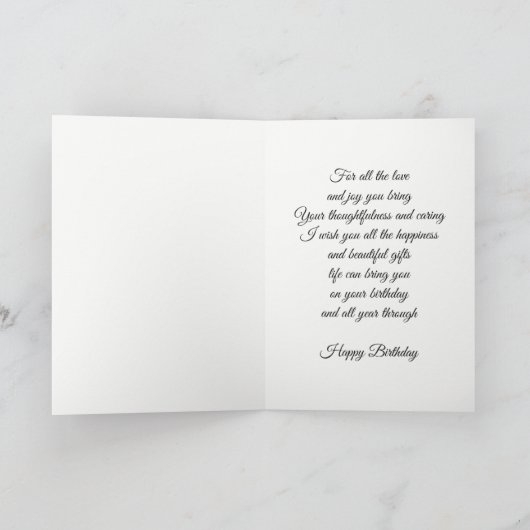 Carte d'anniversaire (Intérieur)