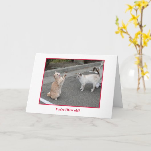 Carte d'anniversaire (Fleur jaune)