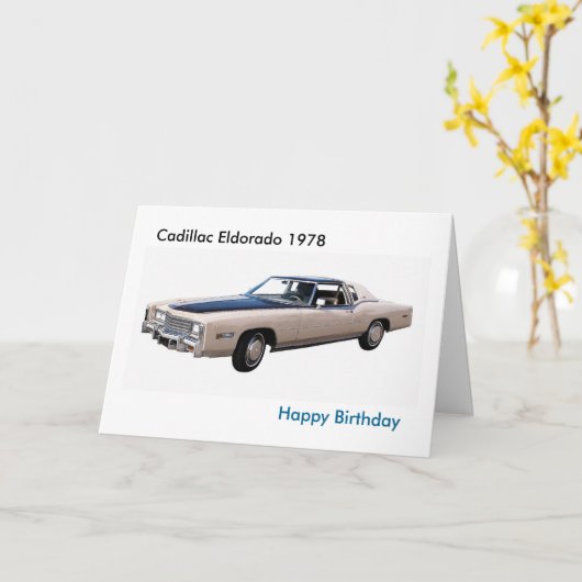 Carte d'anniversaire (Fleur jaune)