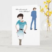 Carte d'anniversaire (Fleur jaune)