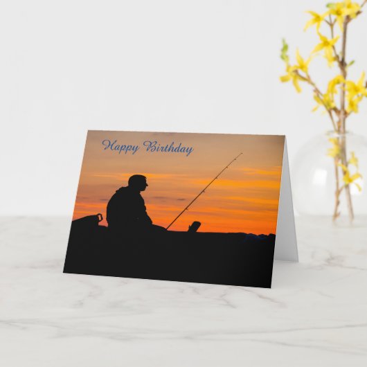 Carte d'anniversaire (Fleur jaune)