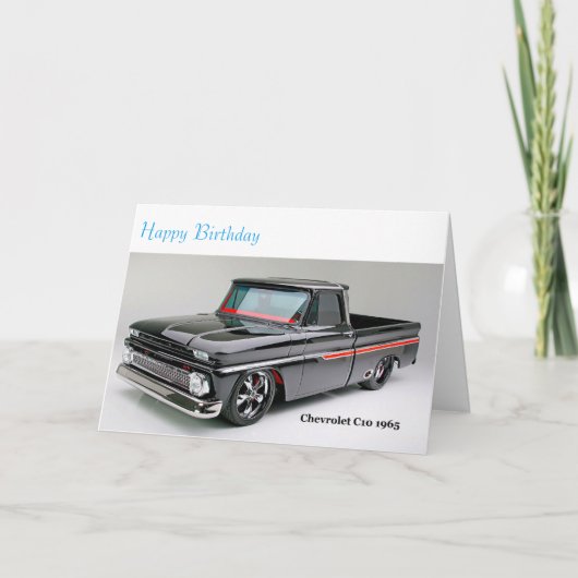 Carte d'anniversaire (Devant)