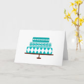 Carte d'anniversaire (Fleur jaune)