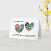 Carte d'anniversaire (Fleur jaune)