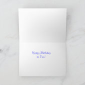 Carte d'anniversaire (Intérieur)