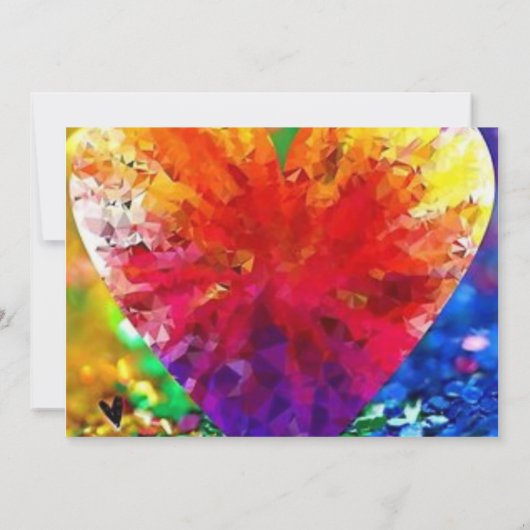 Carte d'anniversaire. (Dos)