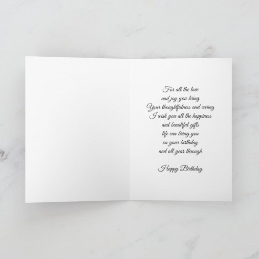 Carte d'anniversaire (Intérieur)