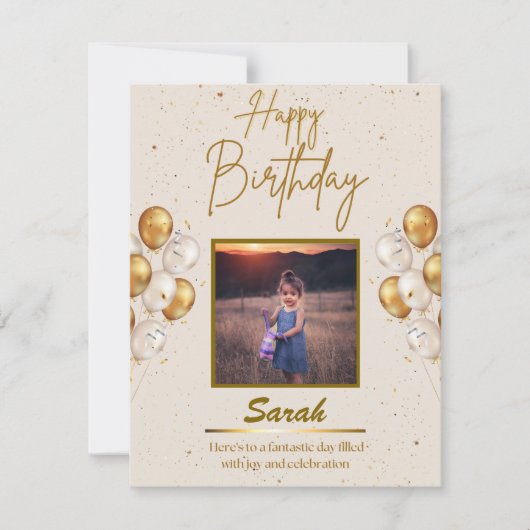 Carte d'anniversaire (Devant)