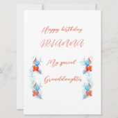 Carte d'anniversaire (Devant)