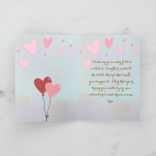 Carte d'anniversaire (Intérieur)