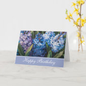Carte d'anniversaire (Fleur jaune)
