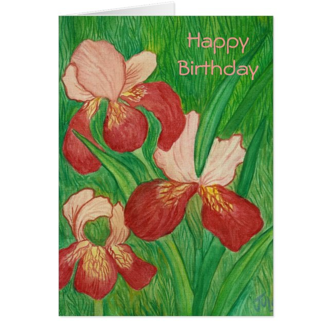 Carte d'anniversaire (Devant)