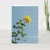 Carte d'anniversaire (Dos)